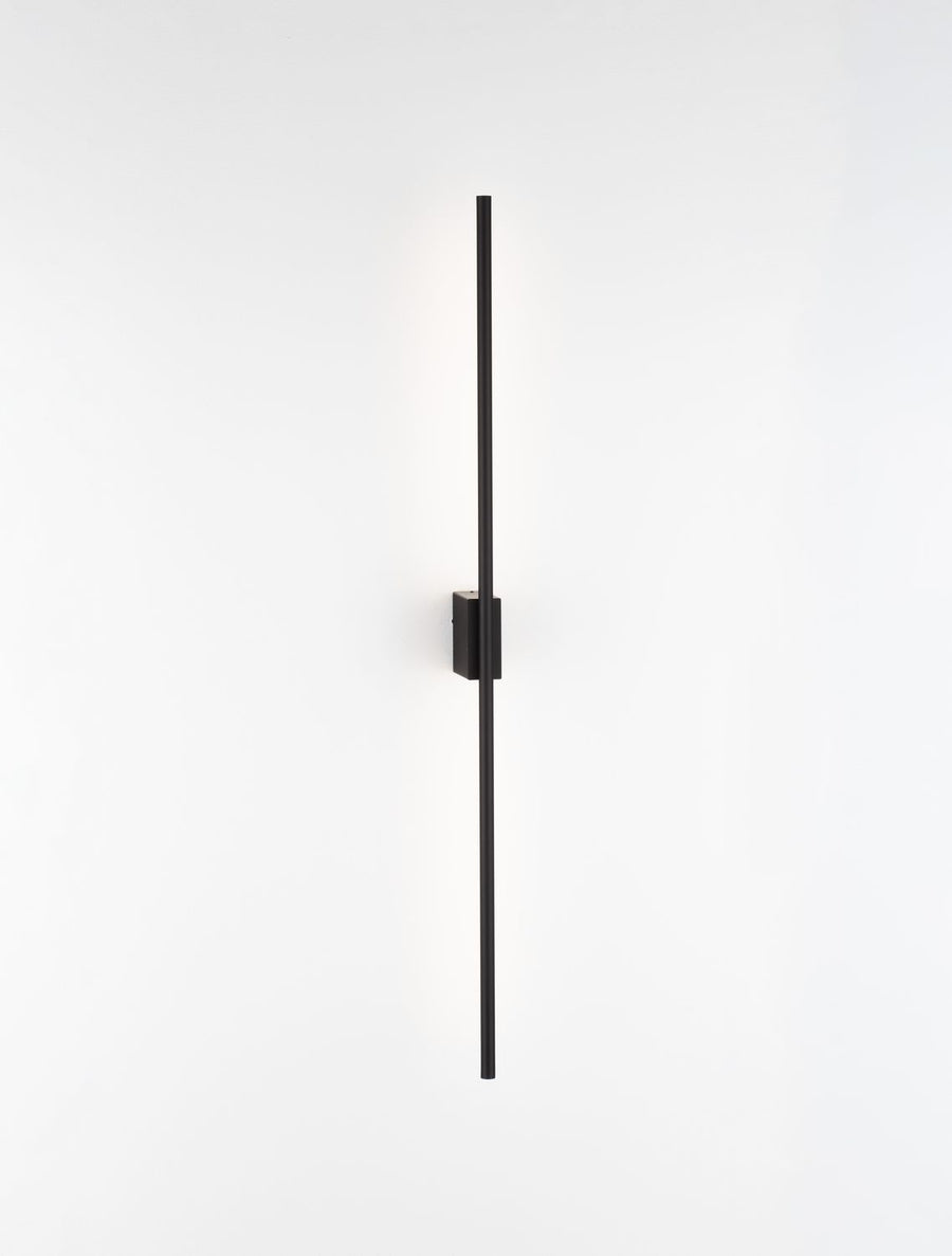 Applique murale Tien noire, H 90 cm