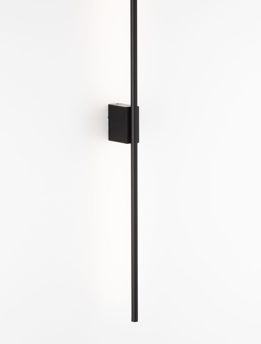 Applique murale Tien noire, H 90 cm