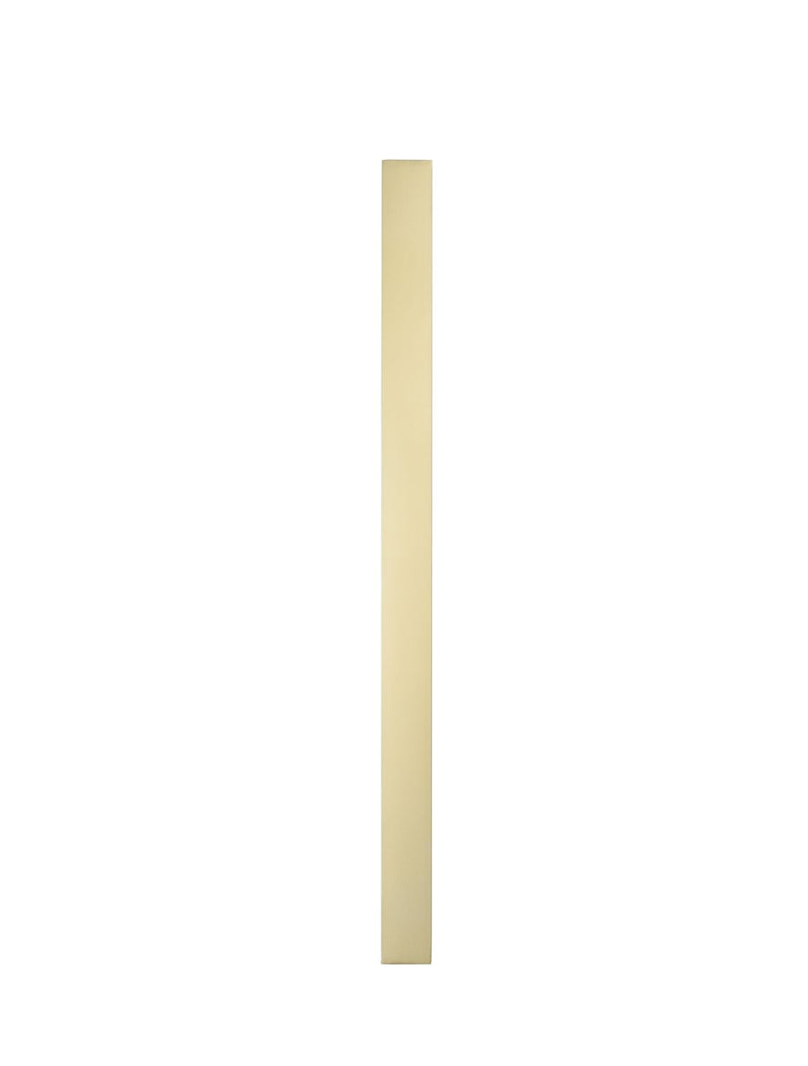 Applique murale Seline dorée, L 120 cm