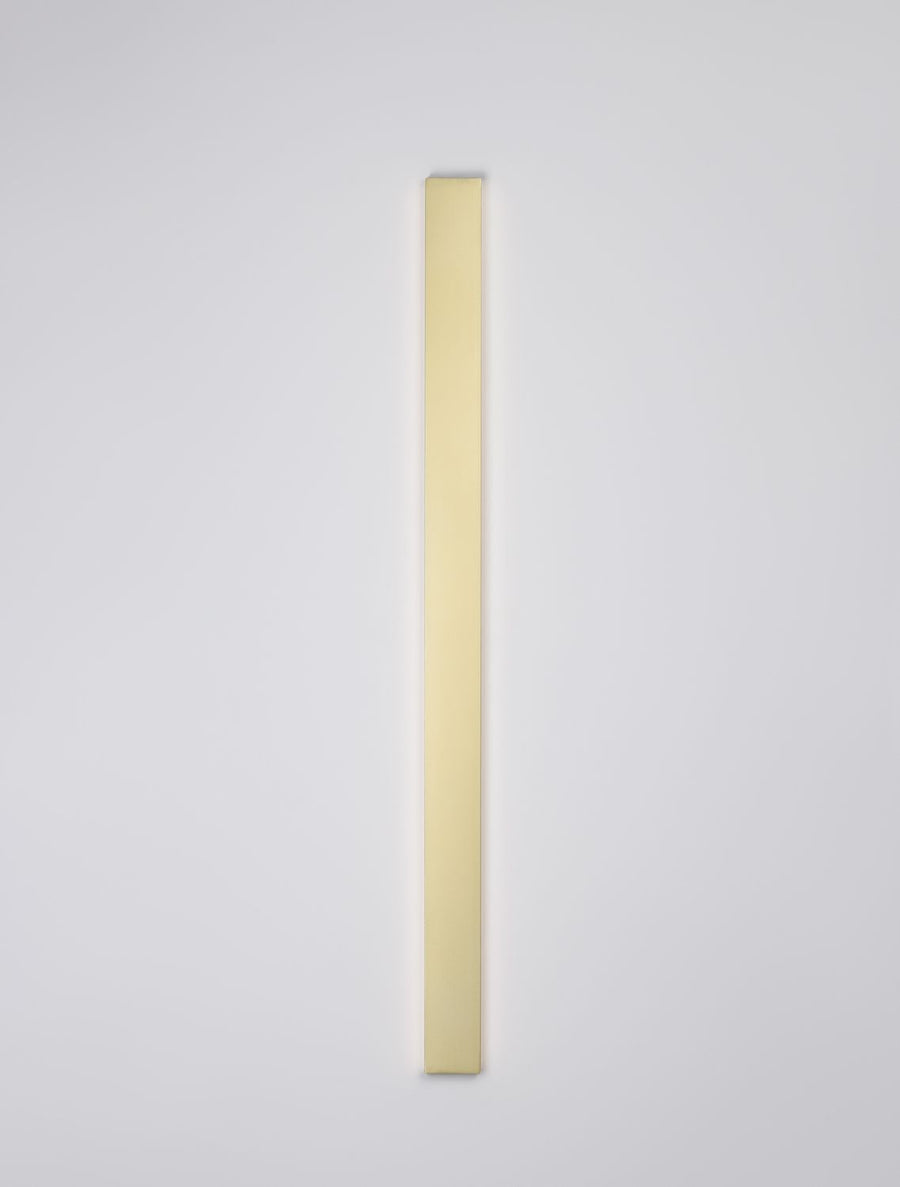 Applique murale Seline dorée, L 120 cm