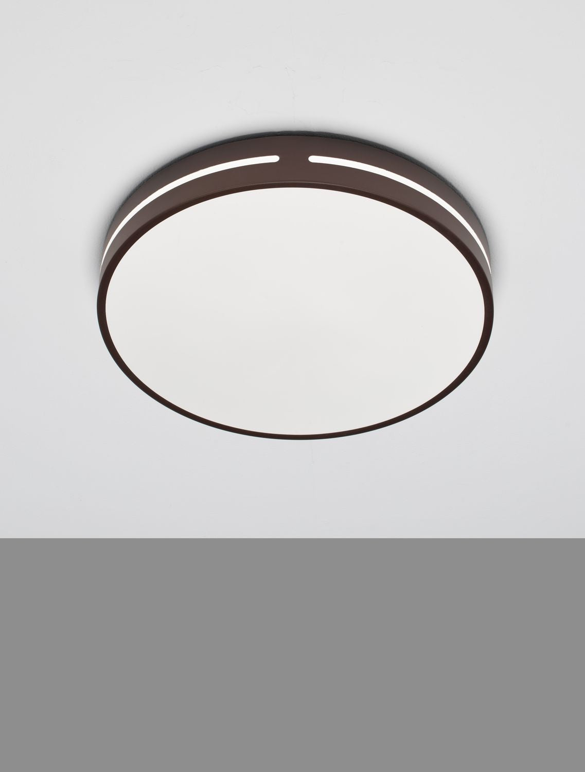 Plafonnier Wheel marron