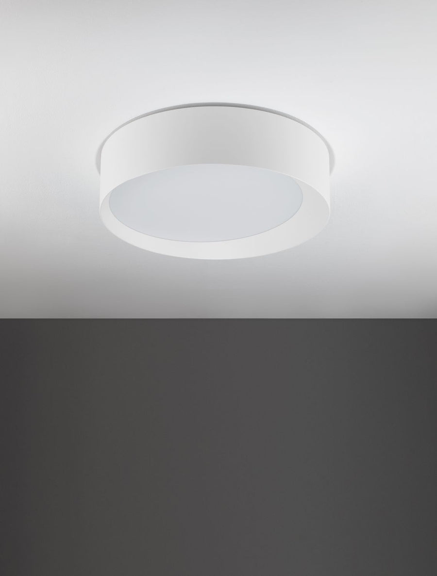 Plafonnier OBY blanc, Ø 45 cm