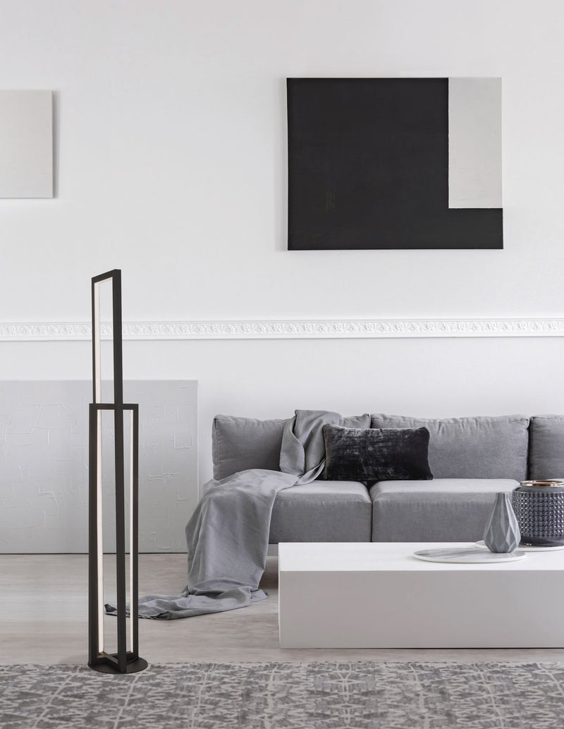 Lampadaire Zesiro noir