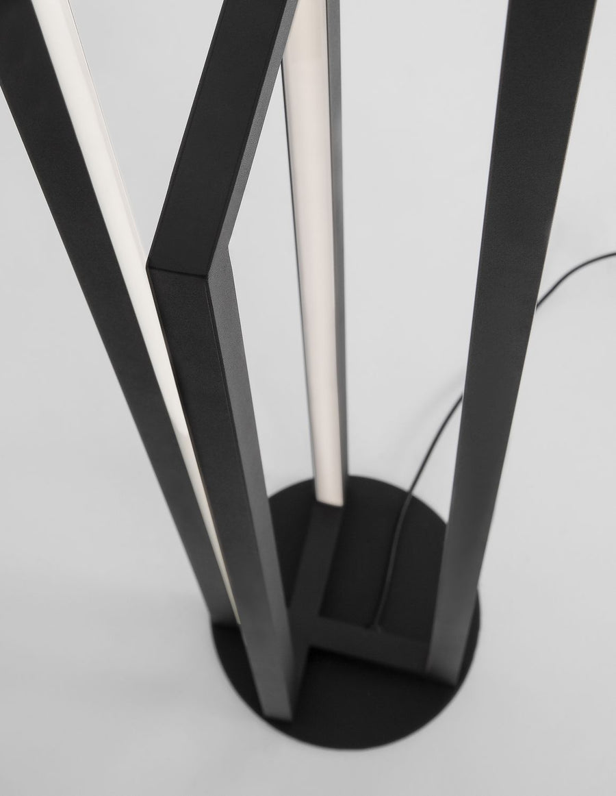 Lampadaire Zesiro noir