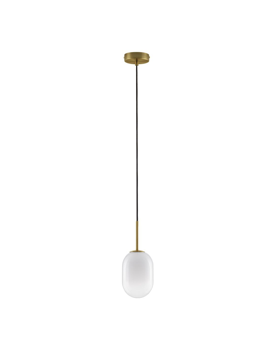 Suspension Chrysi dorée, verre (9092821)