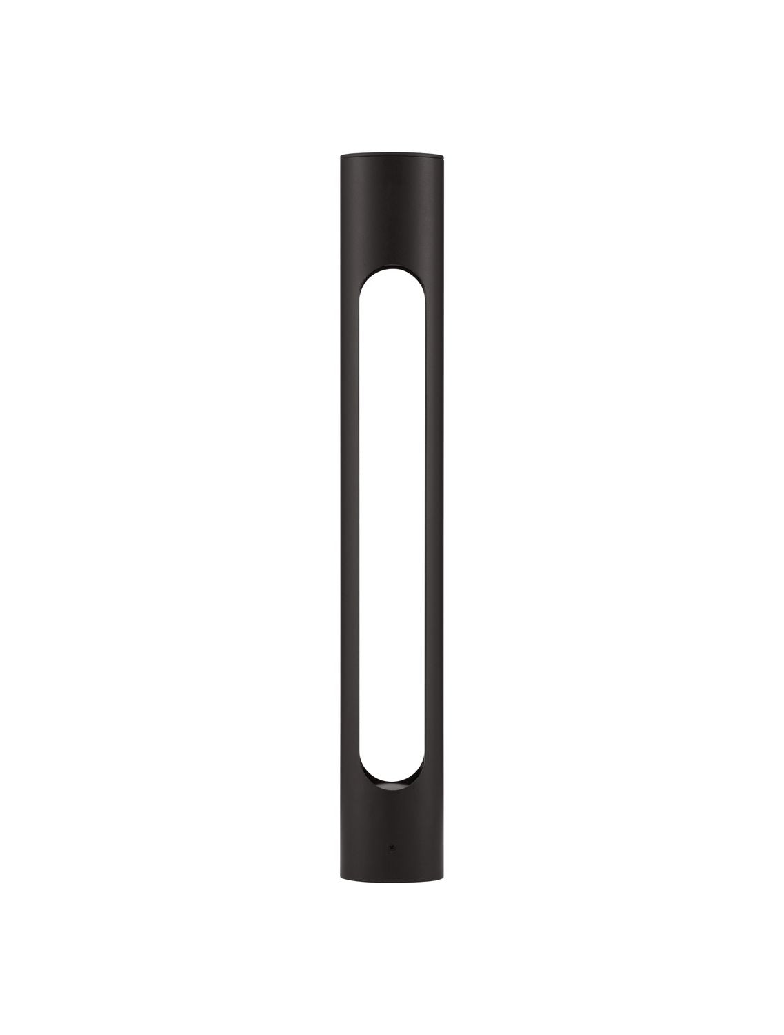 Borne extérieure Ellery noire, H 60 cm