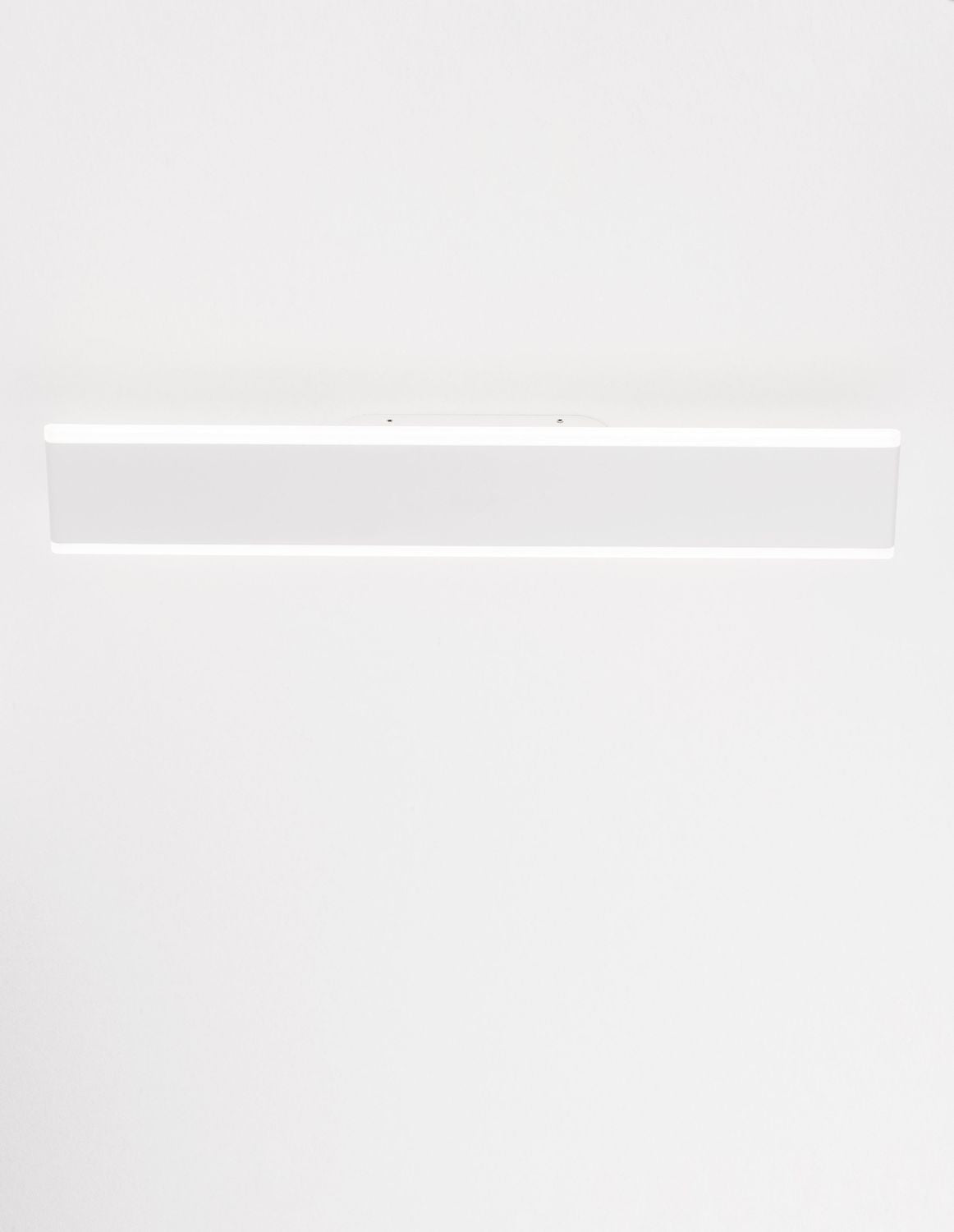 Applique murale Line blanche, L 50,3 cm
