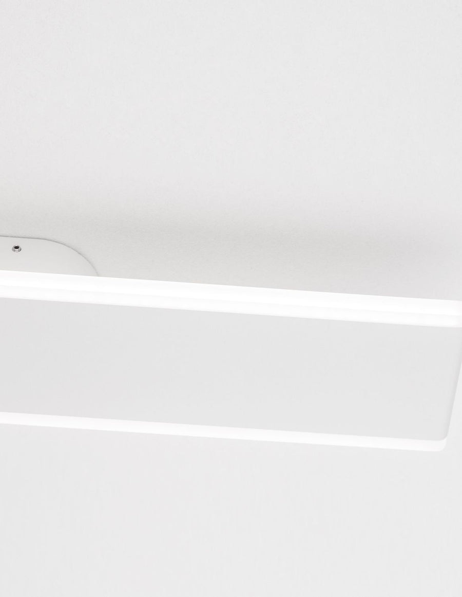 Applique murale Line blanche, L 50,3 cm