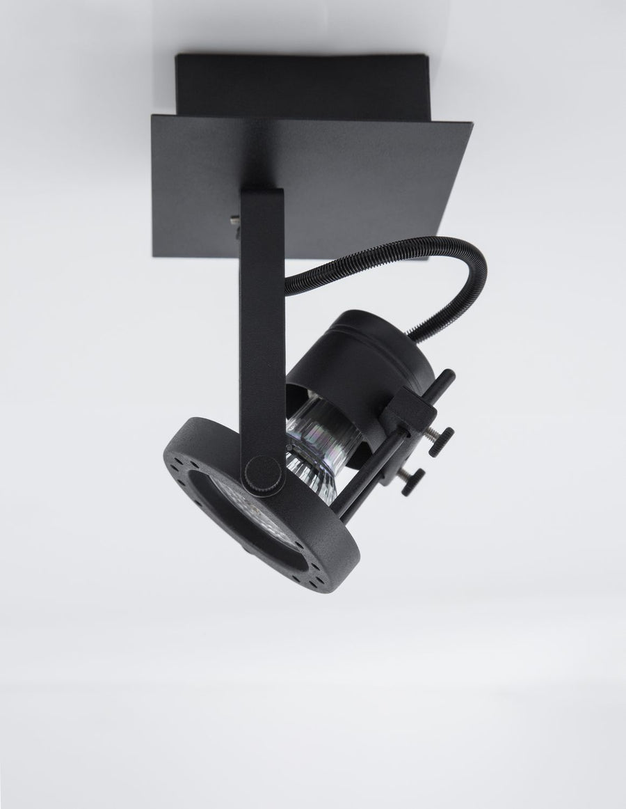 Plafonnier Salva noir