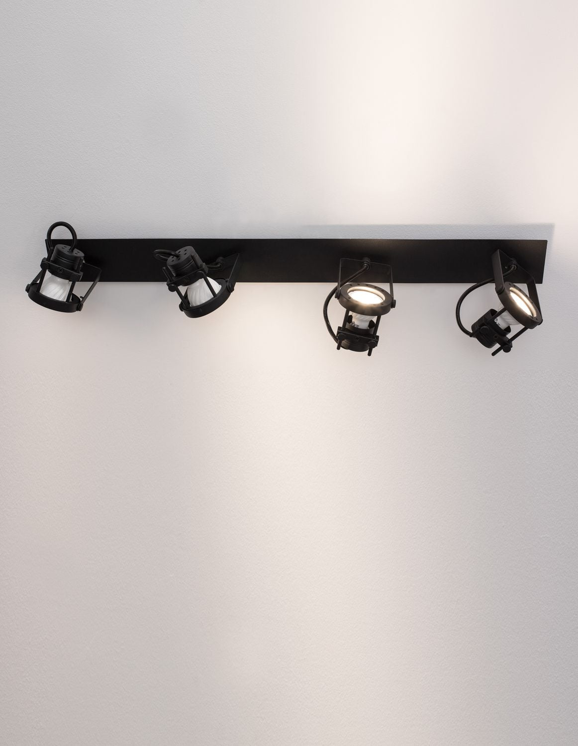 Plafonnier Salva 4 lumières noir