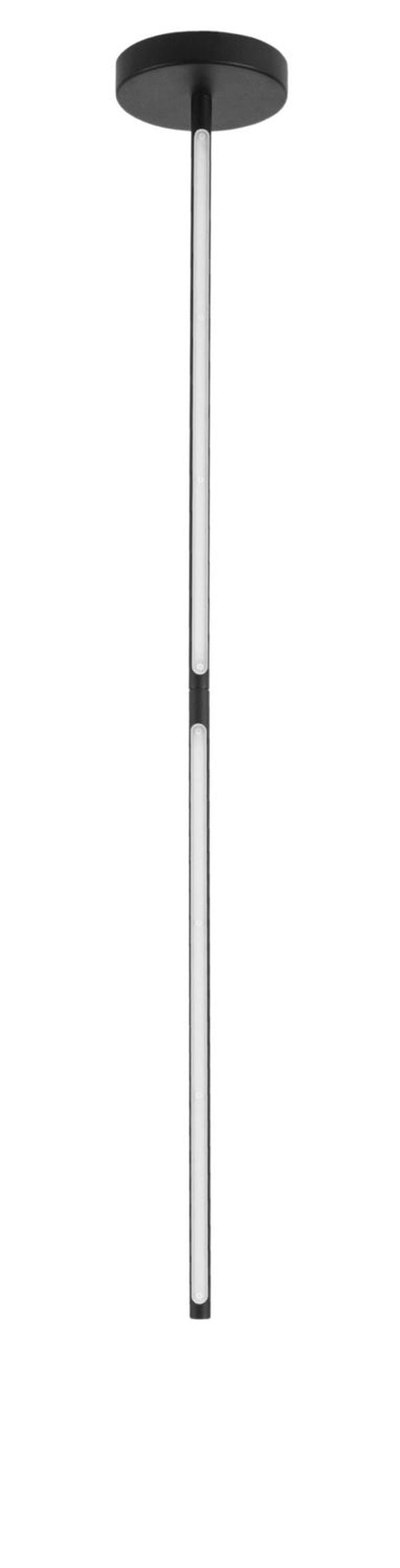 Suspension Handy noire, H 113 cm