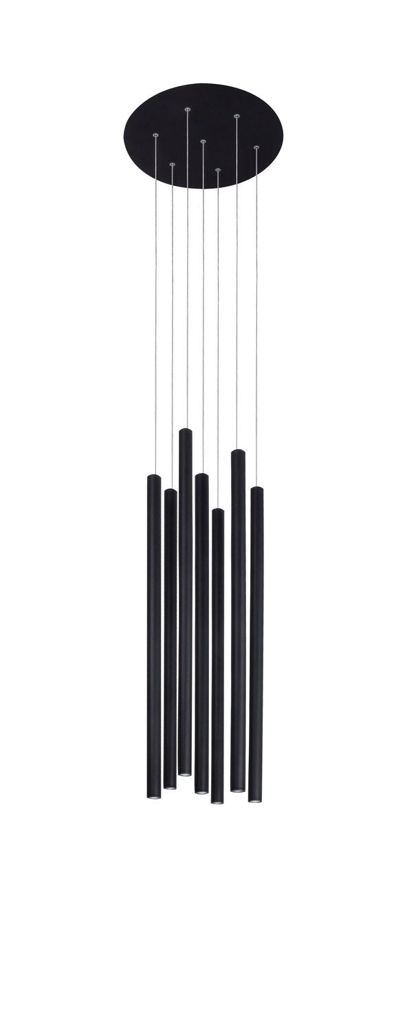 Suspension Ultrathin noire, H 150 cm (9184024)
