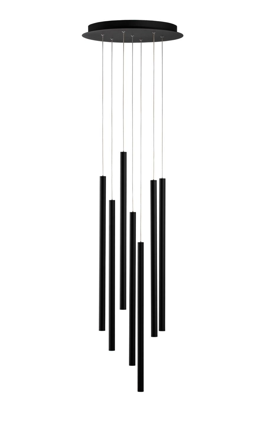 Suspension Ultrathin noire, H 150 cm (9184024)