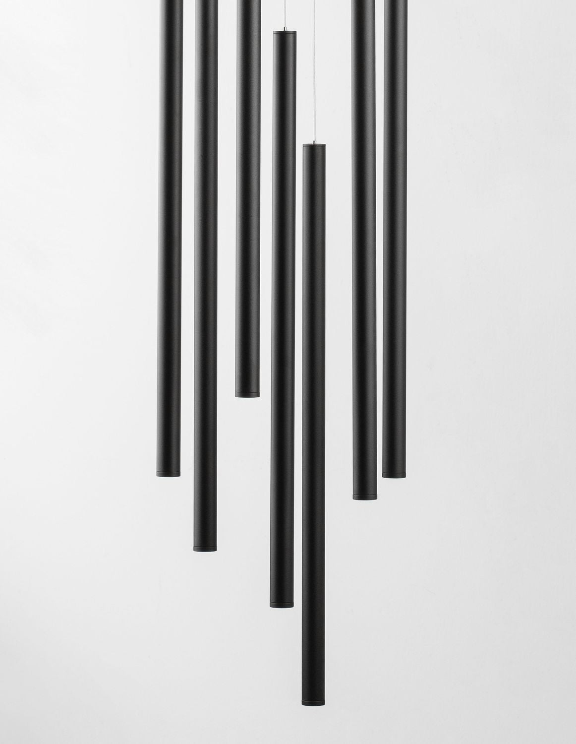 Suspension Ultrathin noire, H 150 cm (9184024)
