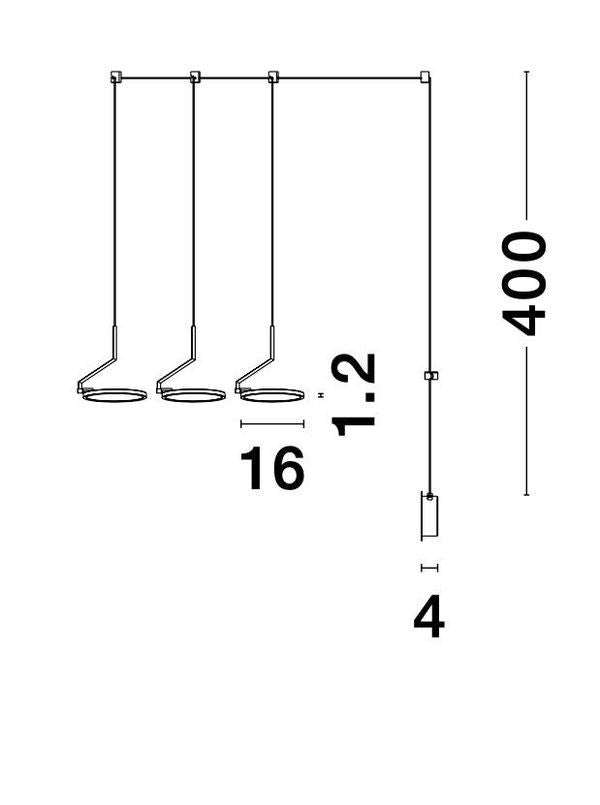 Suspension Luccelo noire (9190130)