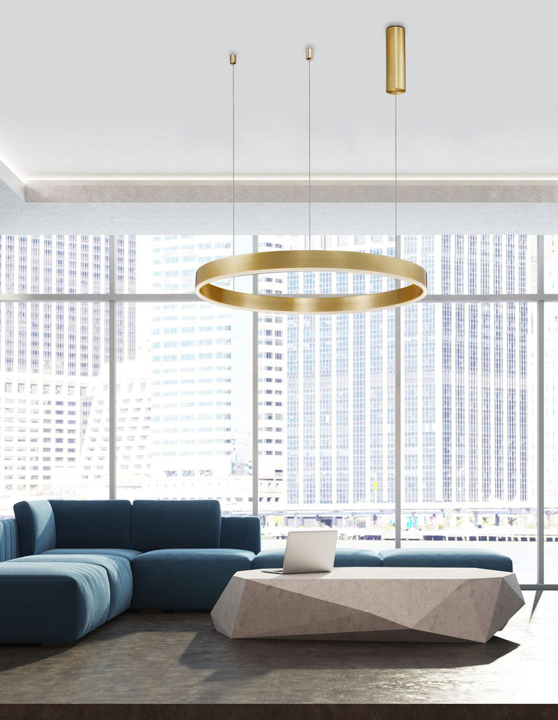 Suspension Motif laiton, H 200 cm (9190648)