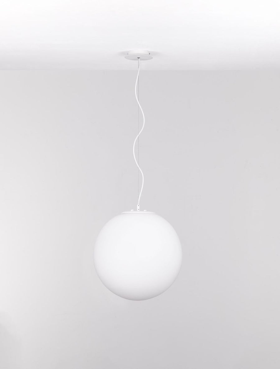 Suspension Nevoso blanche, verre (920422)