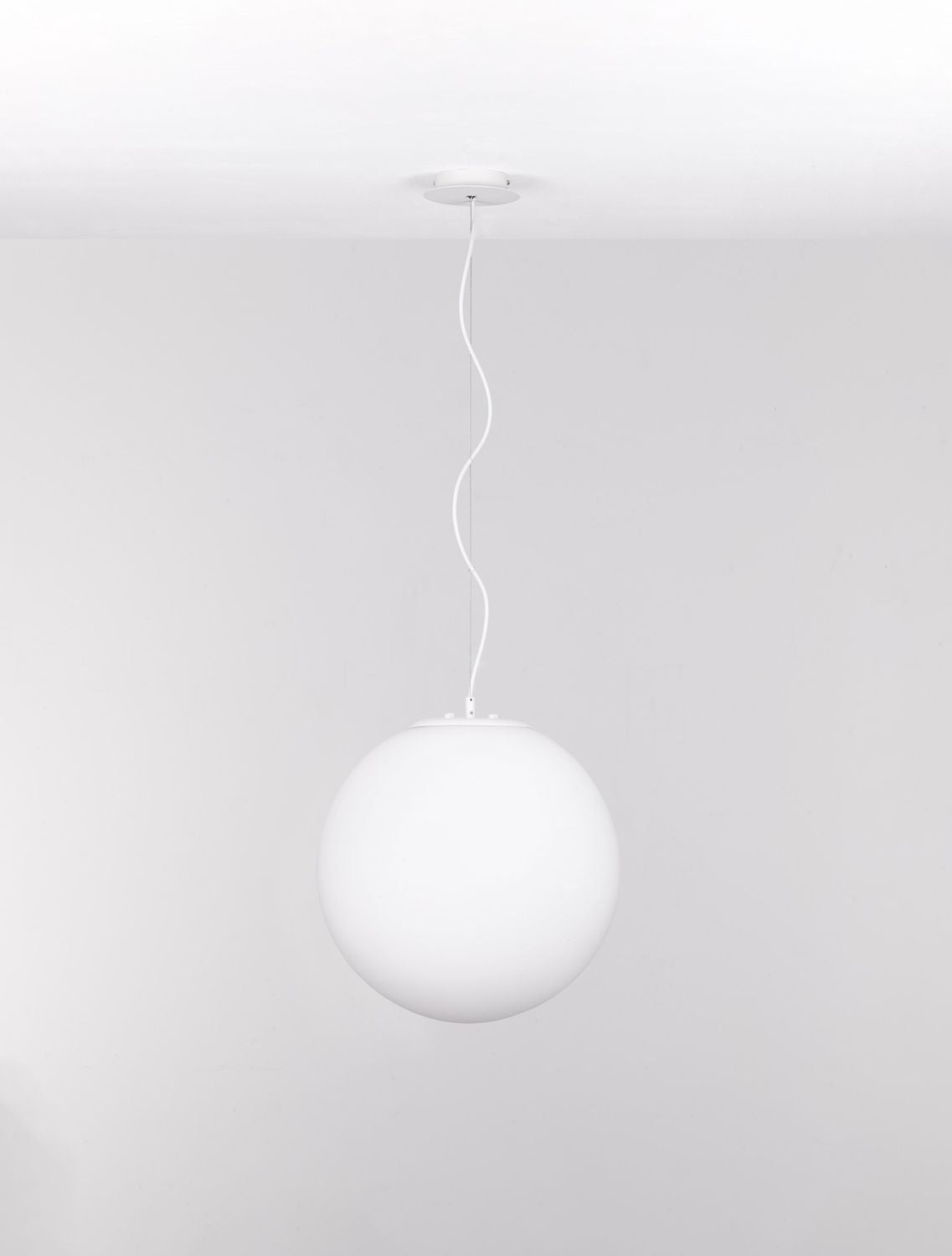 Suspension Nevoso blanche, verre (920422)
