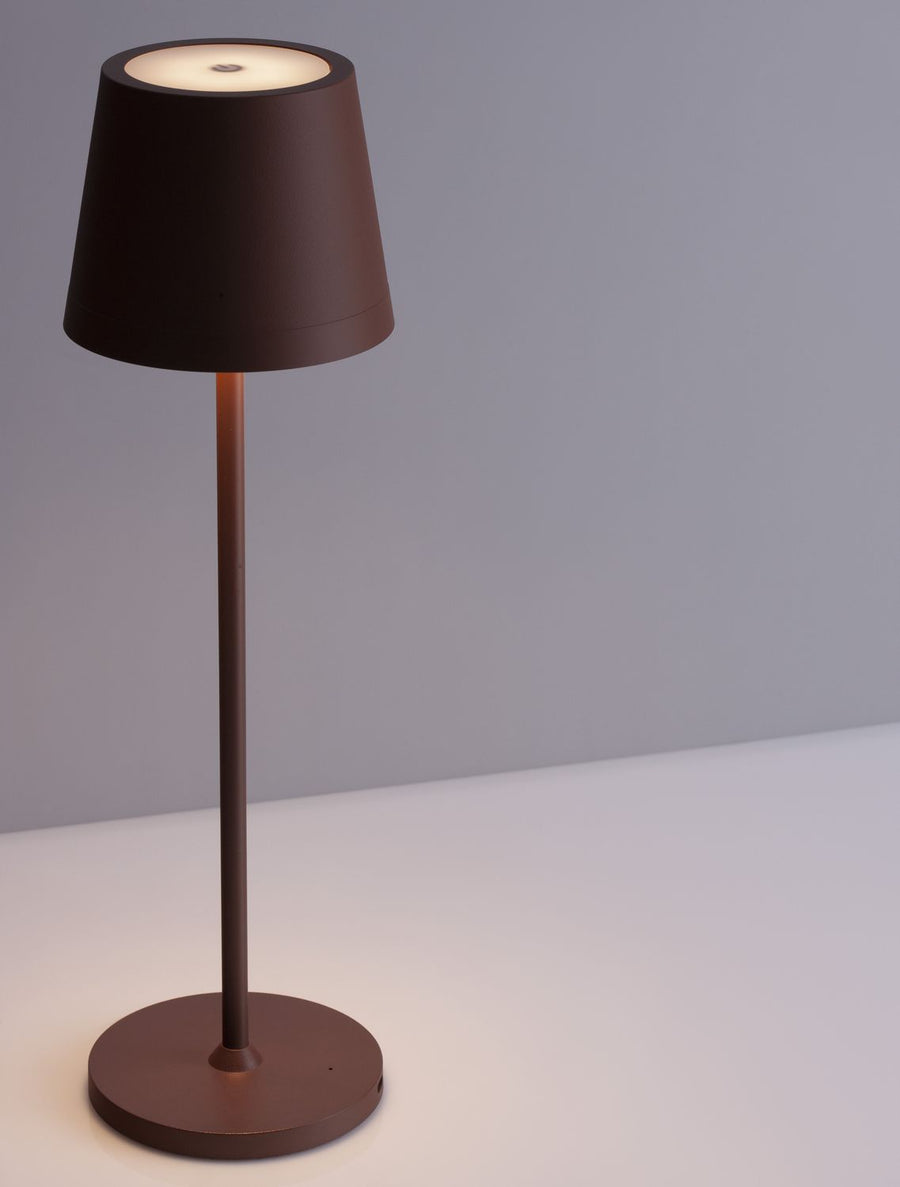 Lampe extérieure Seina marron