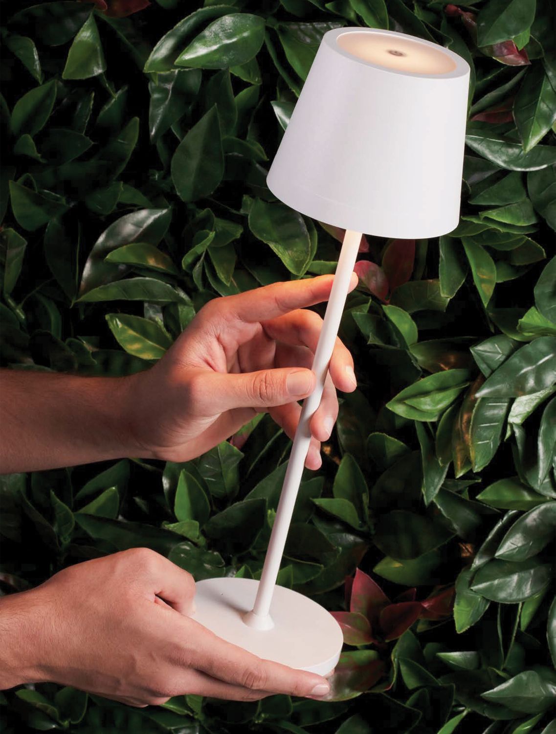 Lampe extérieure Seina blanche