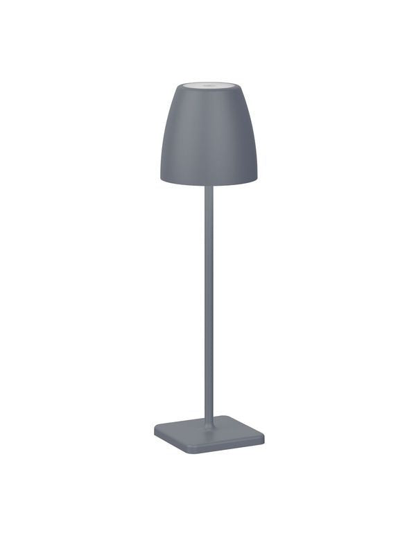 Lampe extérieure Colt grise, H 38 cm