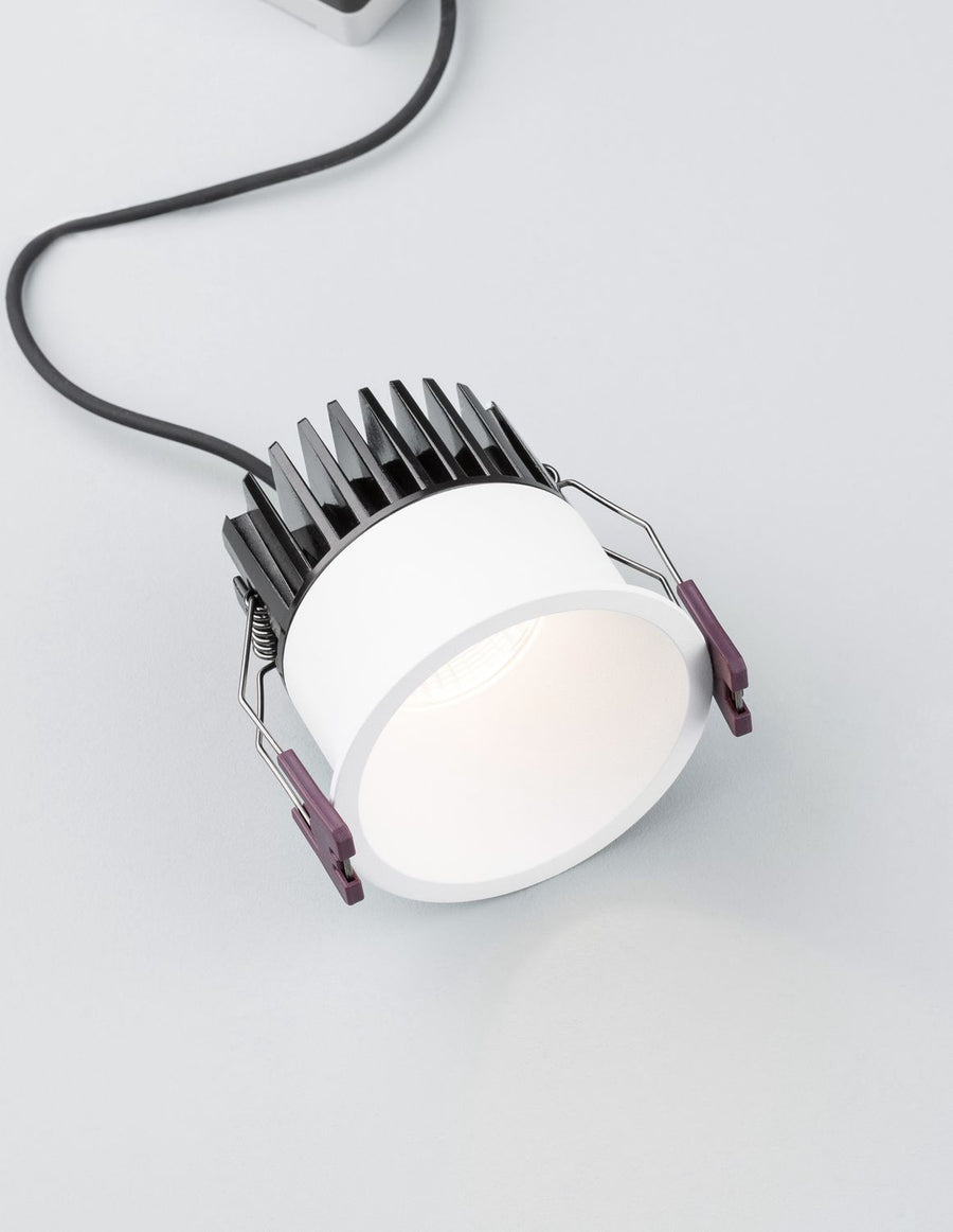 Projecteur extérieur Blade blanc, L 7,8 cm