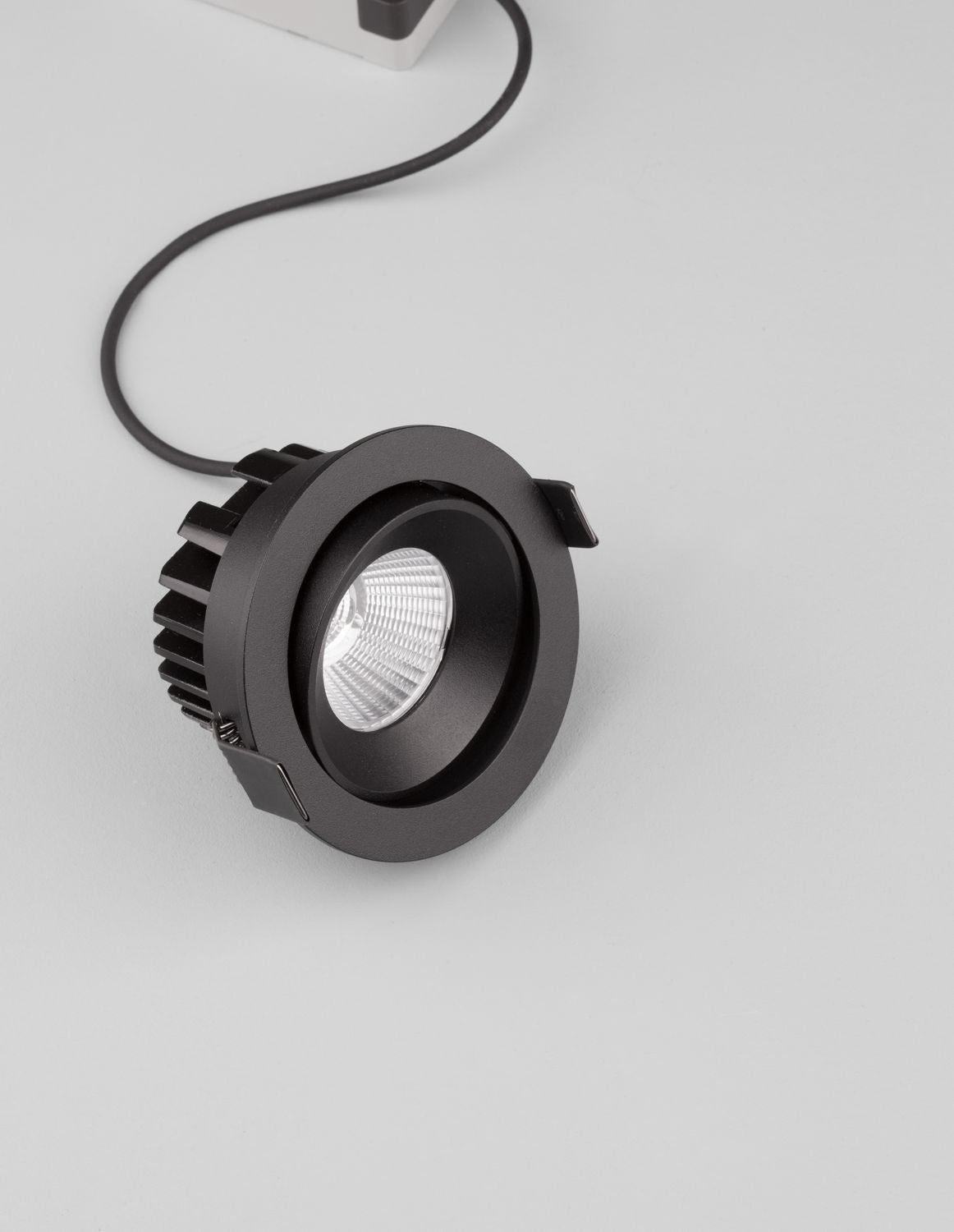 Projecteur extérieur Blade noir, L 9 cm