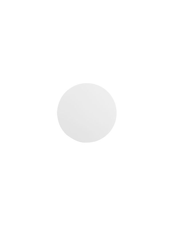 Applique murale Cyrcle blanche, H 22 cm