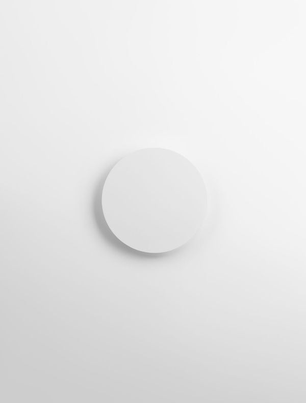 Applique murale Cyrcle blanche, H 22 cm