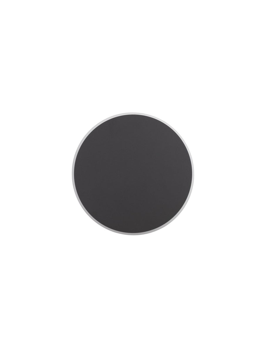 Applique murale Nevo noire, H 30 cm