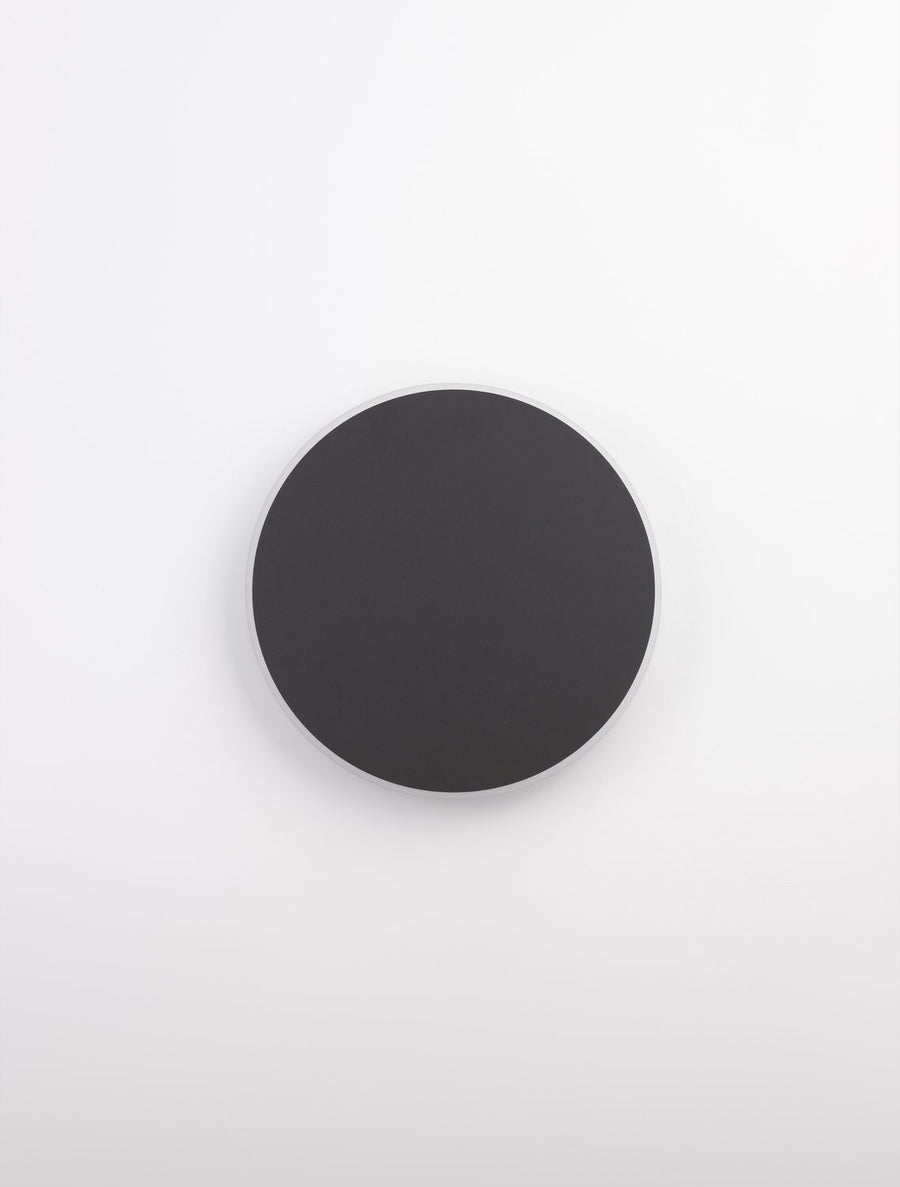 Applique murale Nevo noire, H 30 cm