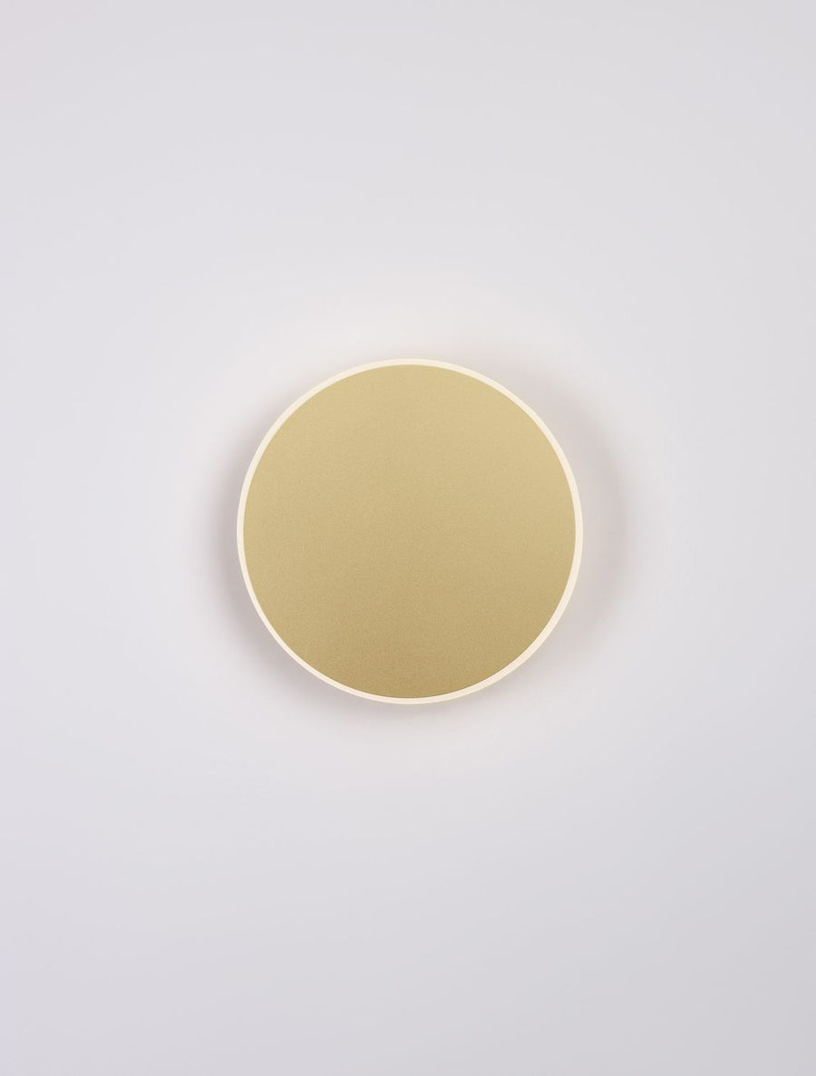 Applique murale Nevo dorée, H 20 cm