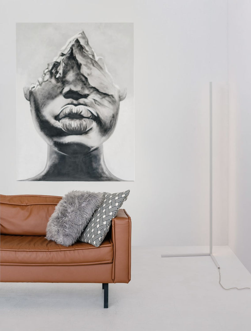 Lampadaire V-line blanc