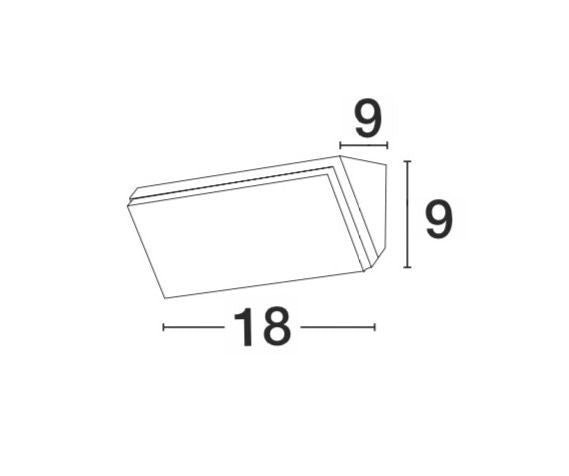 Applique extérieure Keen blanche (9270028)