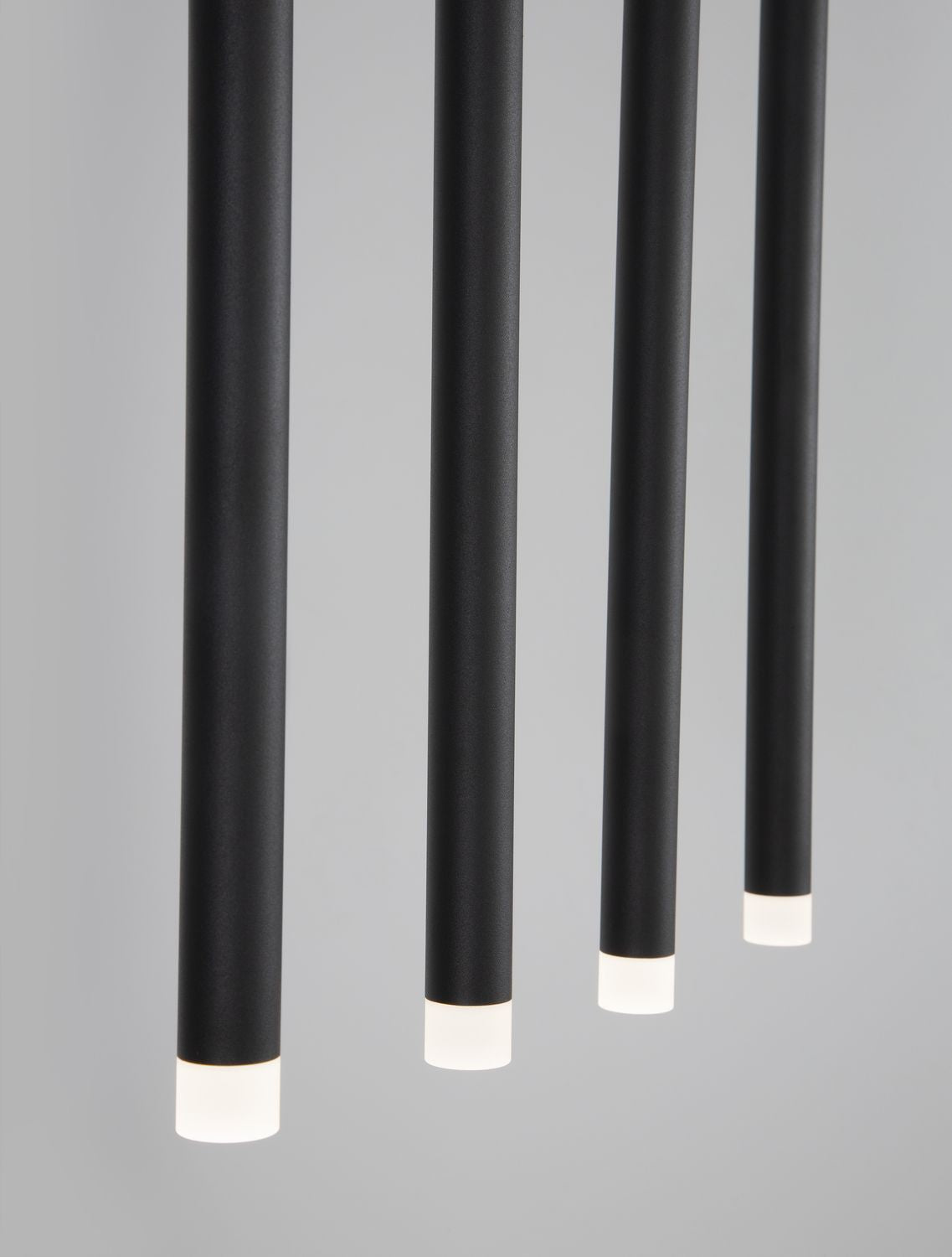 Suspension Trimle noire, H 180 cm