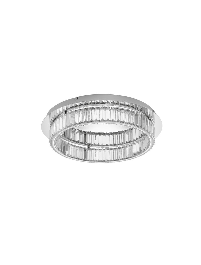Luminaire plafonnier | Aurelia Chromé Ø 60 cm
