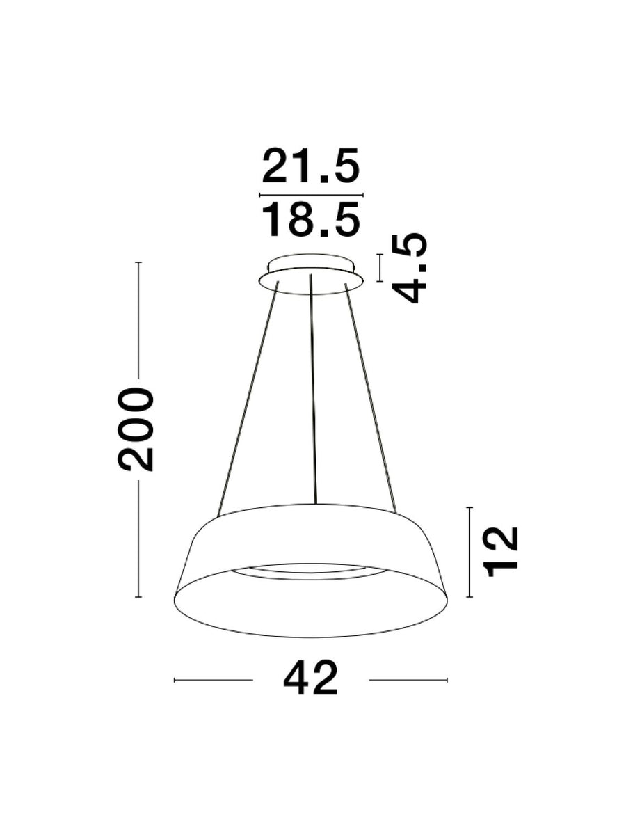 Suspension Alba blanche (9345655)