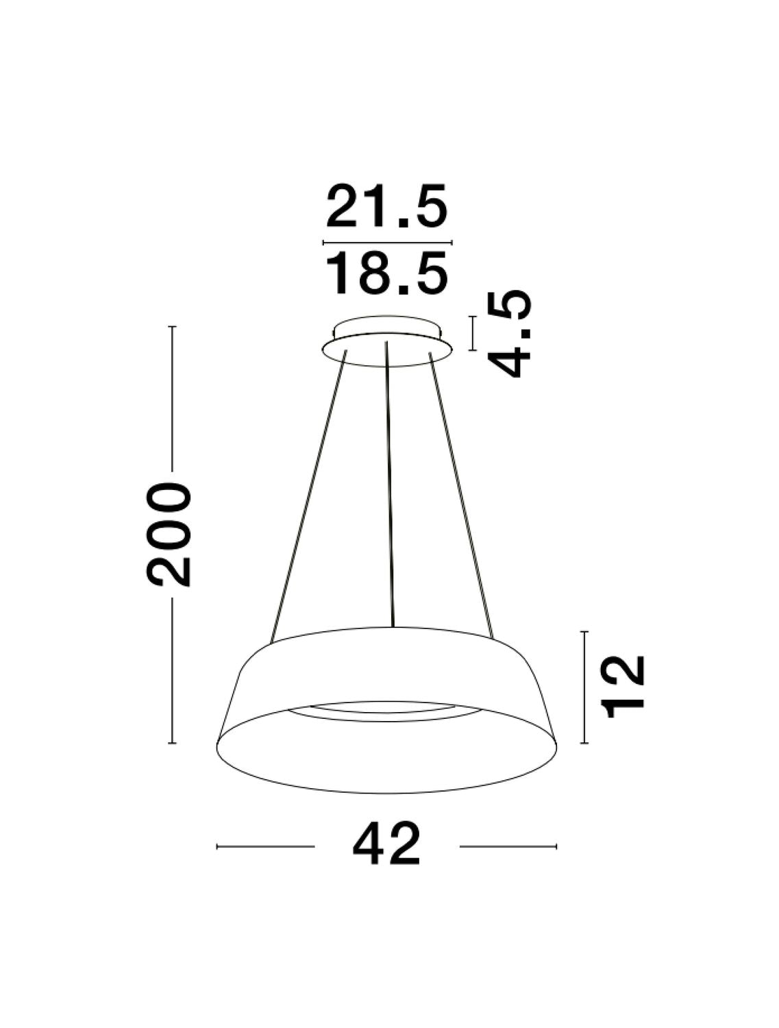 Suspension Alba noire (9345656)
