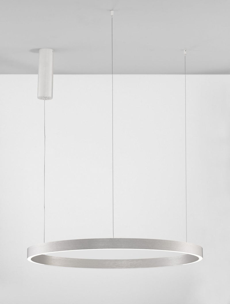 Suspension Elowen argentée, H 150 cm (9345666)