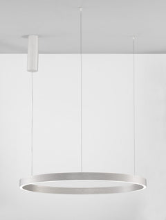 Suspension luminaire | Elowen Argentée H 150 cm