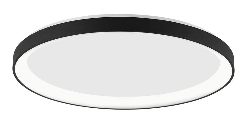 Plafonnier LED | Pertino Noir Ø 38 cm