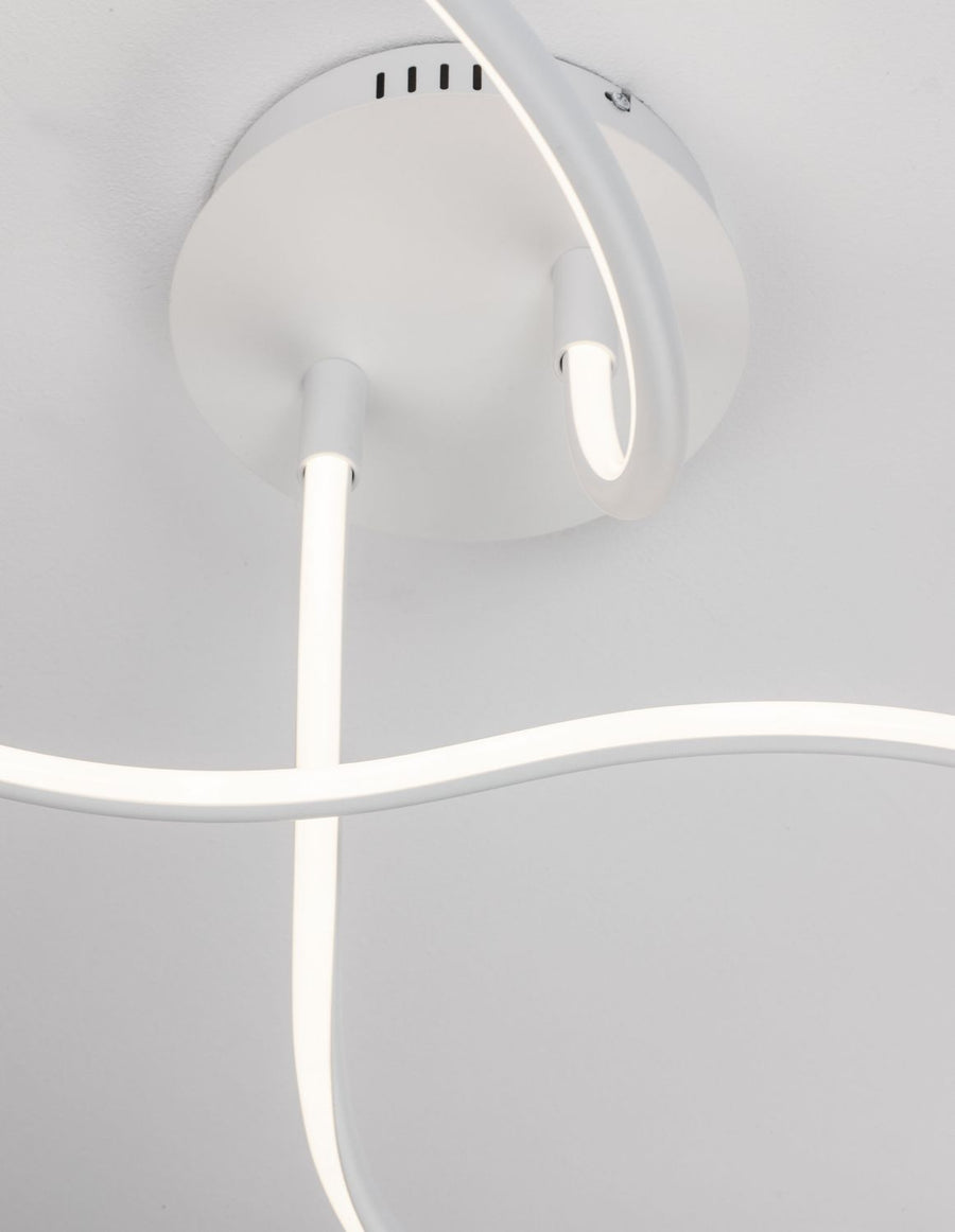 Plafonnier Fungo blanc
