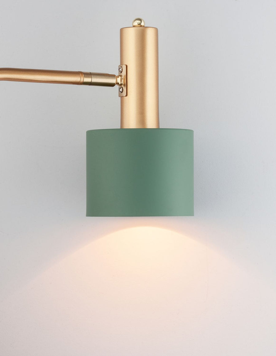 Lampadaire PAZ doré, H 165 cm (9426654)