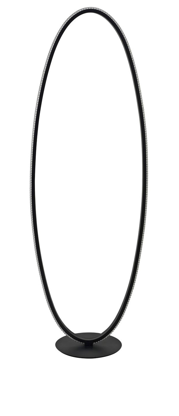 Lampadaire Nager noir