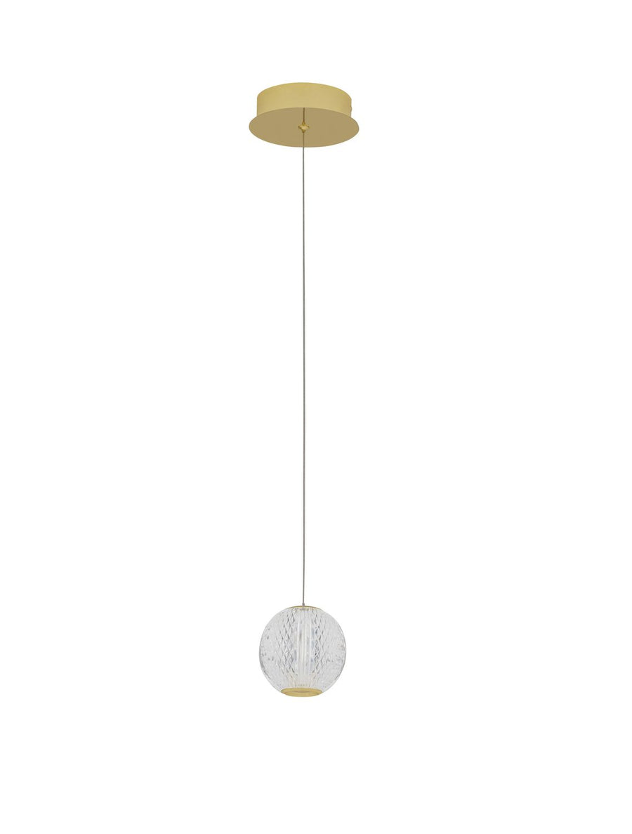 Suspension Brillante dorée (9511010)