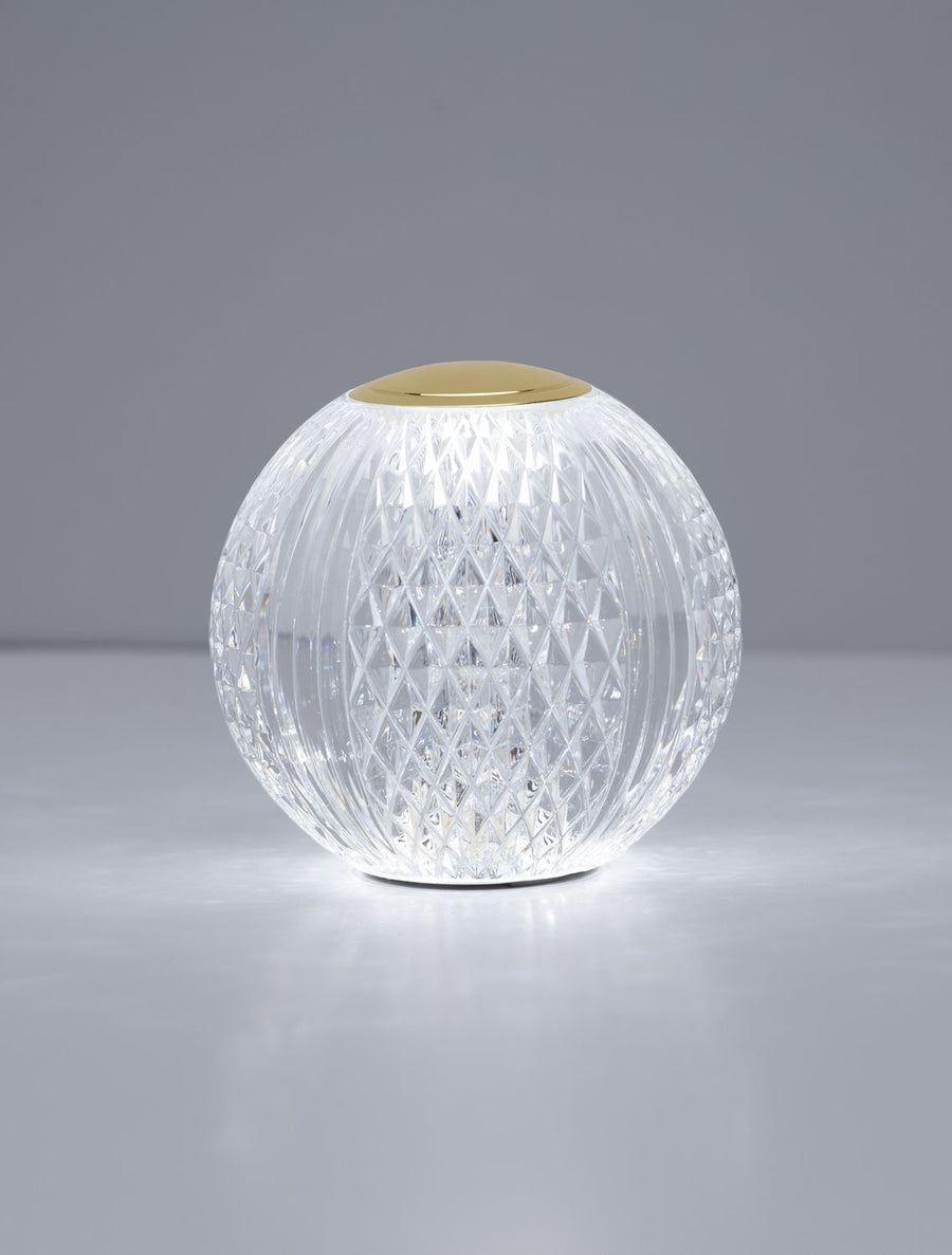 Lampe à poser Brillante dorée