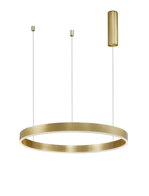 Suspension luminaire | Motif Laiton H 200 cm