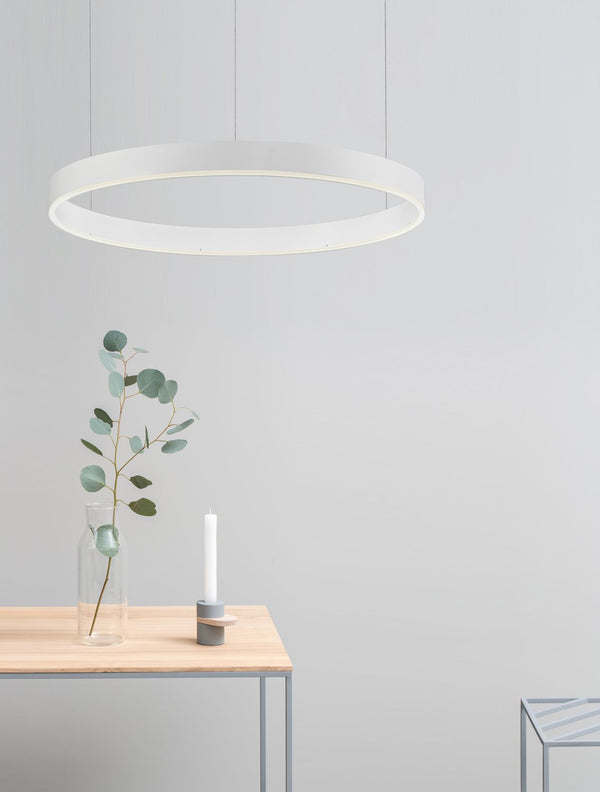 Suspension Motif blanche, H 200 cm (9530209)