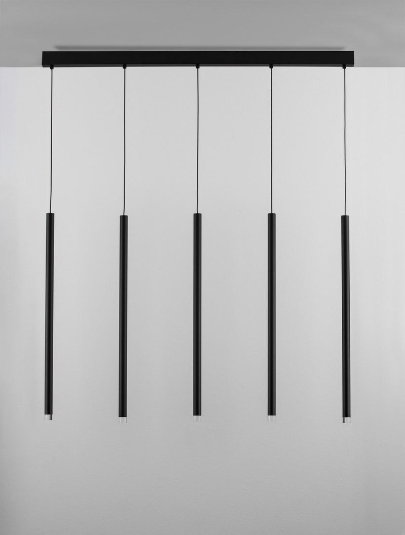 Suspension luminaire | Dandia Noire H 150 cm