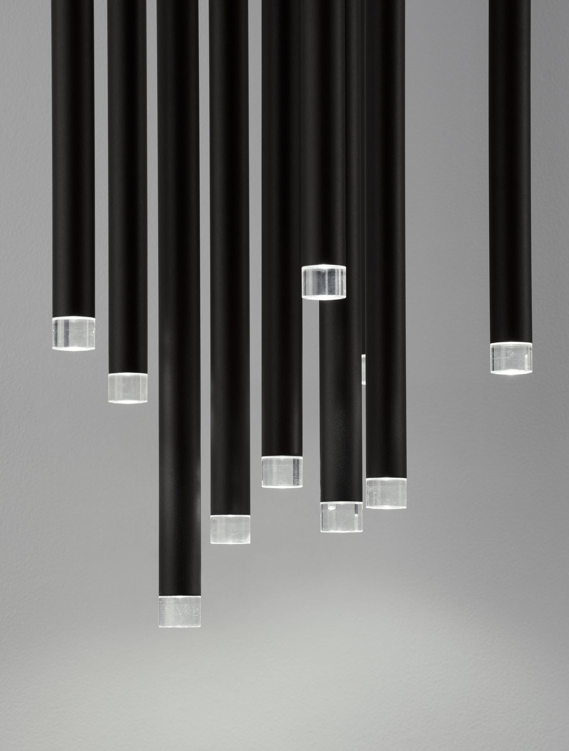 Suspension Dandia noire, H 72 cm